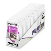 Влажный корм "Puffins" для кошек, телятина с печенью в желе, 75 г