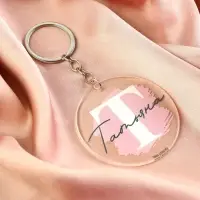 Брелок для ключей именной акриловый &laquo;Татьяна&raquo;, диам. 6 см