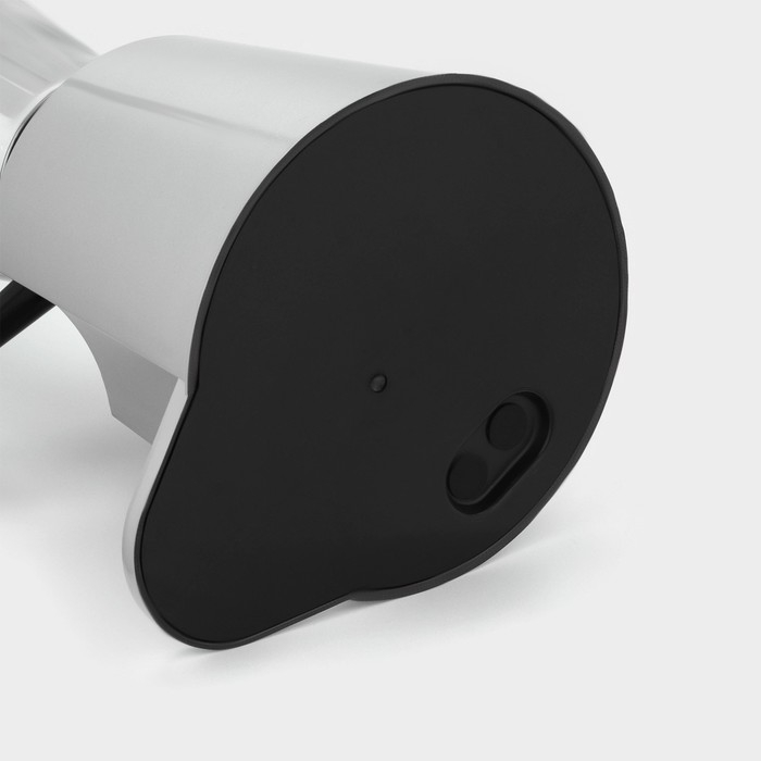 Башня пивная &laquo;Металлик&raquo;, 3 л, колба с подсветкой, 2 батарейки, цвет серебристый