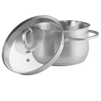 Кастрюля 3,5 л с крышкой Solid-20С для индукционной плиты