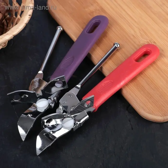 Нож консервный Доляна &laquo;Лайт&raquo;, 19 см, цвет МИКС