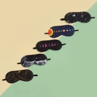 Маска для сна &laquo;Галактика&raquo;, 19 &times; 8,5 см, резинка одинарная, рисунок МИКС