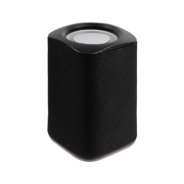 Портативная колонка Luazon LZZ-60, 5 Вт, 500 мАч, подсветка, micro SD, чёрная