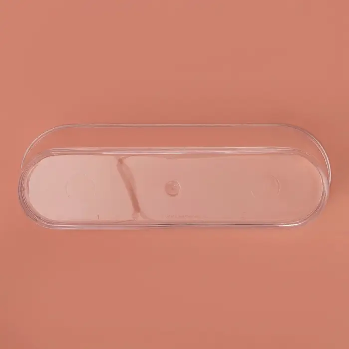 Креманка пластиковая одноразовая овальная &laquo;Лимончелло&raquo;, 100 мл, прозрачная