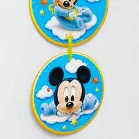 Гирлянда на люверсах &laquo;Мне 1 год&raquo;, длина 140 см, Микки Маус