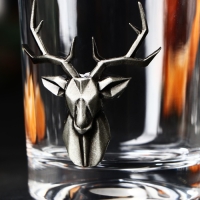 Стакан для виски Дорого внимание &laquo;Олень&raquo;, 230 мл