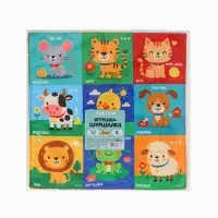 Игрушка платочек шуршалка яркий, 27х27см Крошка Я