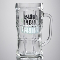 Кружка стеклянная пивная &laquo;Пивка для рывка&raquo;, 500мл