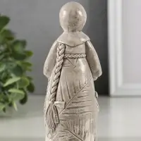 Фигура гипс "Берегиня Ведучка" 13х6 см, под камень