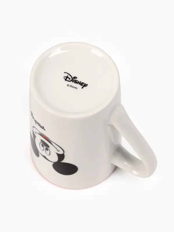 Кружка керамическая новогодняя, 385 мл, Микки Маус