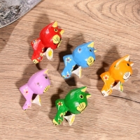 Сувенир интерьерный "Кошечки" дерево (набор 5 штук)