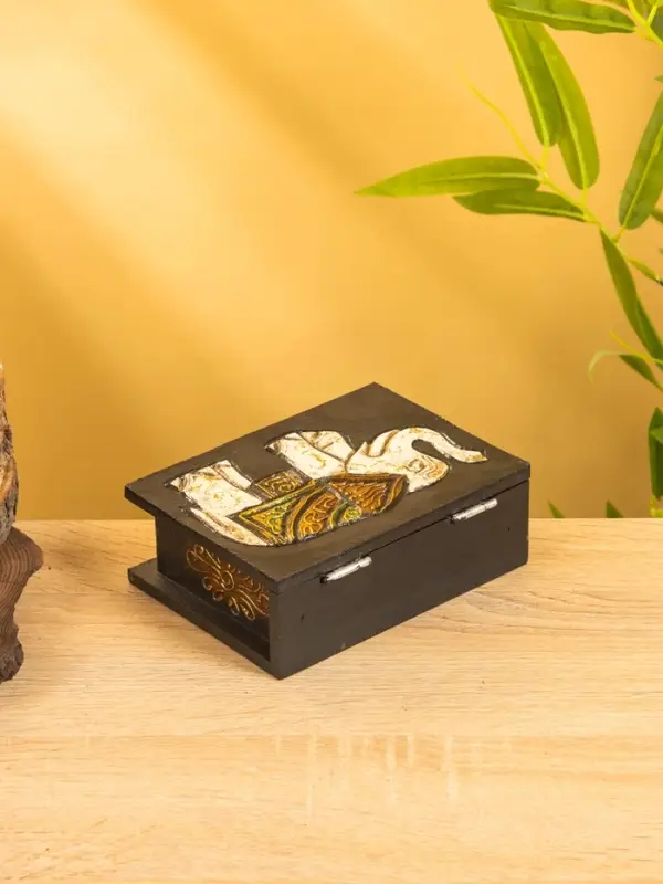 Шкатулка &laquo;Слон&raquo;, 15&times;11&times;5 см, МДФ