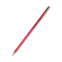 Карандаш чернографитный Berlingo &laquo;Fuze&raquo;, HB, трёхгранный, заточенный, с ластиком, ассорти