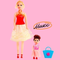 Кукла-модель &laquo;Оля&raquo; с дочкой, с аксессуарами, МИКС