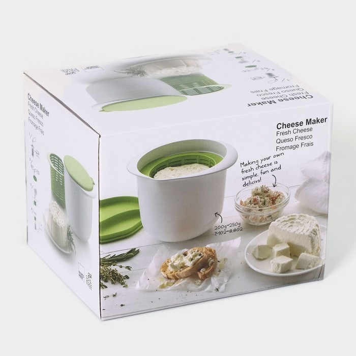 Форма для приготовления сыра и творога &laquo;Фрэш&raquo;, 17,5&times;14,6&times;13,5 см