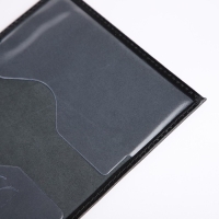 Обложка для паспорта, цвет чёрный