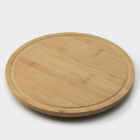 Подставка крутящаяся для подачи, 32&times;32 см, бамбук