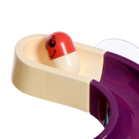 Трек для игры в ванной &laquo;Утиная горка&raquo;, на присосках, крепится на стену