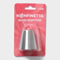 Насадка кондитерская &laquo;Тюльпан летний&raquo;, d=3,7 см, выход 2 см, нержавеющая сталь