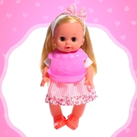 Пупс функциональный &laquo;Анечка&raquo;, пьёт, писает, с набором аксессуаров, со стульчиком для кормления