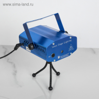 Световой прибор &laquo;Точки&raquo; 5 см, лазер, свечение красное/зелёное, 3 В