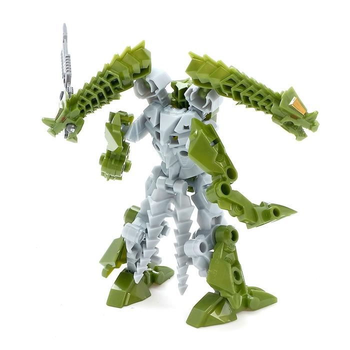 Робот &laquo;Динобот&raquo;, трансформируется, 5 видов, собирается в 1 робота