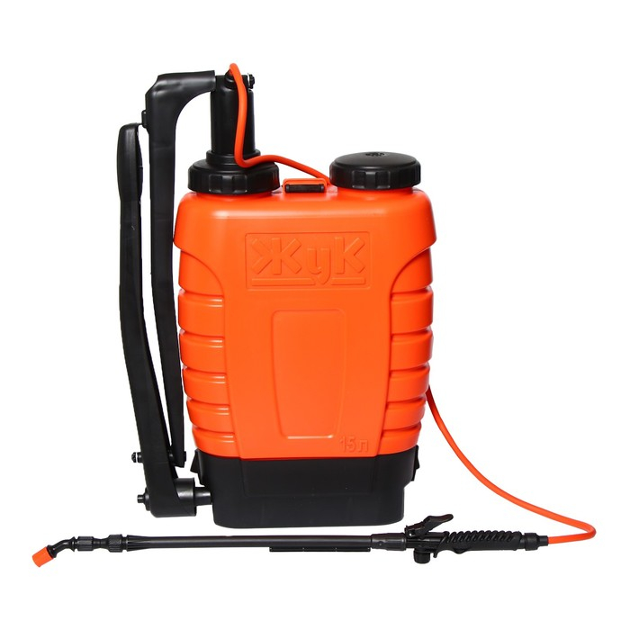 Опрыскиватель ранцевый ОГ-112, 15 л, термоусадка, пластиковый брандспойт 208, &laquo;Жук&raquo;