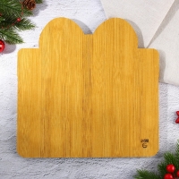 Новый год. Менажница деревянная &laquo;Подарок&raquo;, 28.9 х 28.9 см