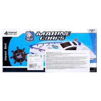 Катер радиоуправляемый &laquo;Патруль&raquo;, работает от батареек