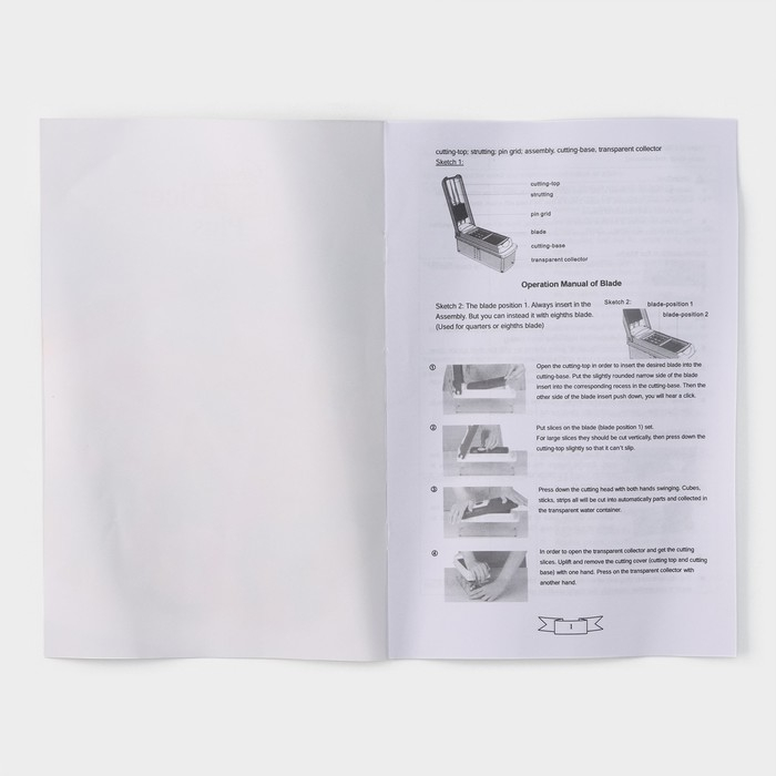 Тёрка с лотком Доляна &laquo;Фреш Флеш&raquo;, 7 насадок, 27&times;10&times;12 см, цвет зелёный, белый