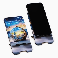 Подставка новогодняя под телефон &laquo;Пусть всё сбудется&raquo;, 8 х 15.5 см