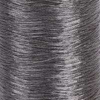 Набор металлизированных ниток, 91 &plusmn; 1 м, 6 шт, цвет серый