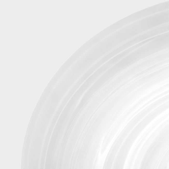 Тарелка Magistro &laquo;Смоук&raquo;, 26,5&times;2,6, обеденная, стекло