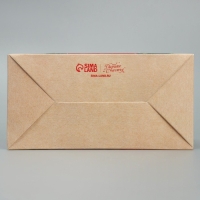 Коробочка для кексов &laquo;Хвоя и шишки&raquo;, 16 х 10 х 8 см, Новый год