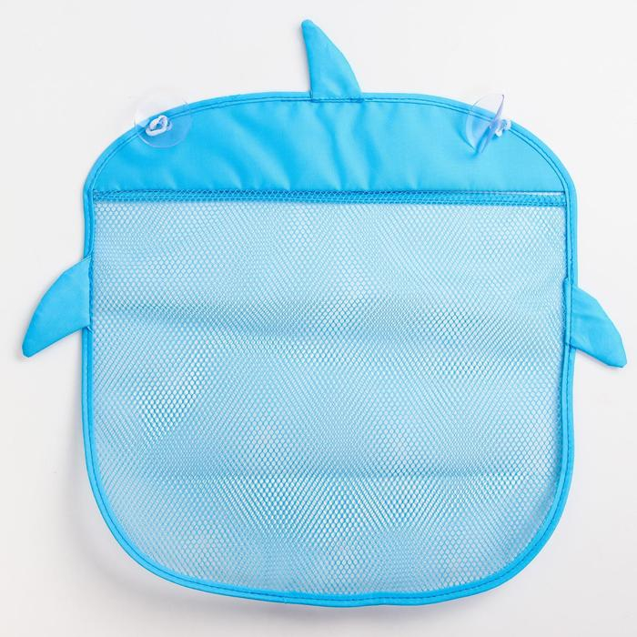 Сетка для хранения игрушек на присосках &laquo;Акула&raquo;