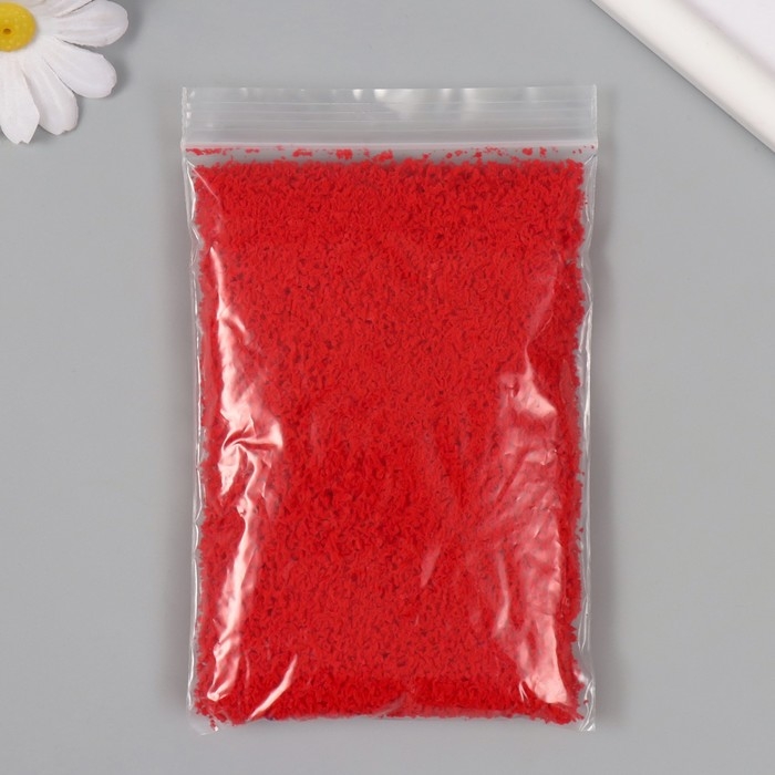 Декор для создания миниатюр (деревья, газон) порошок "Томатный" набор 20 гр