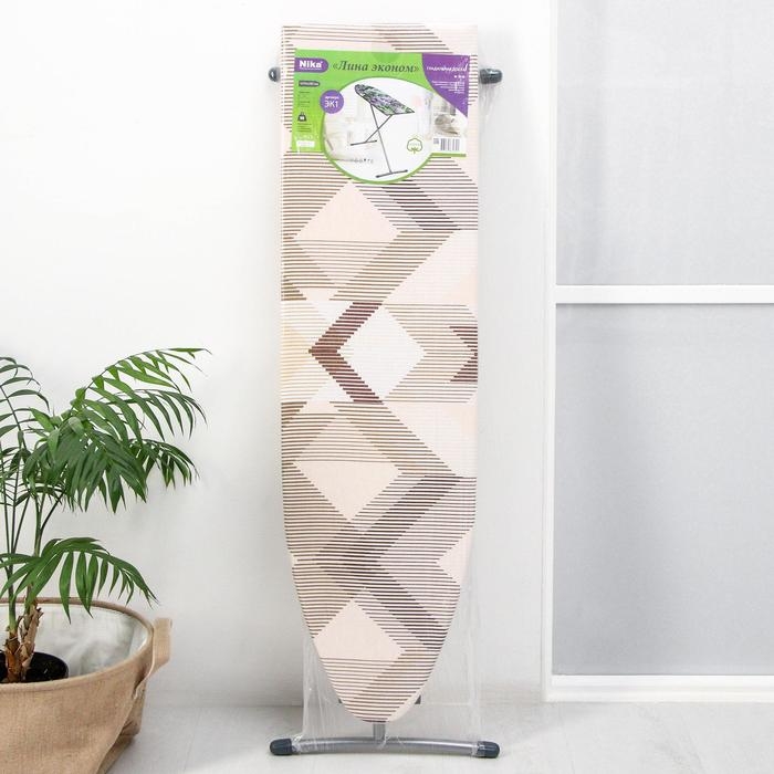 Доска гладильная Nika &laquo;Лина. Эконом&raquo;, 106&times;29 см, два положения высоты 70,80 см, рисунок микс