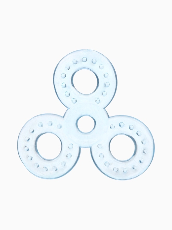 Ниблер с текстильной сеточкой, цвет голубой