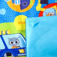 Развивающий коврик с дугами &laquo;Транспорт&raquo;, 85х85 см, Крошка Я