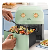 Аэрогриль электрический КТ-2262 - 6 л - 1700 Вт