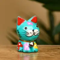 Набор сувенирный "Котята" дерево (5 штук), 4 см