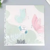 Бумага для скрапбукинга двусторонняя "Нежность весны" плотность 180 гр 30,5х32 см