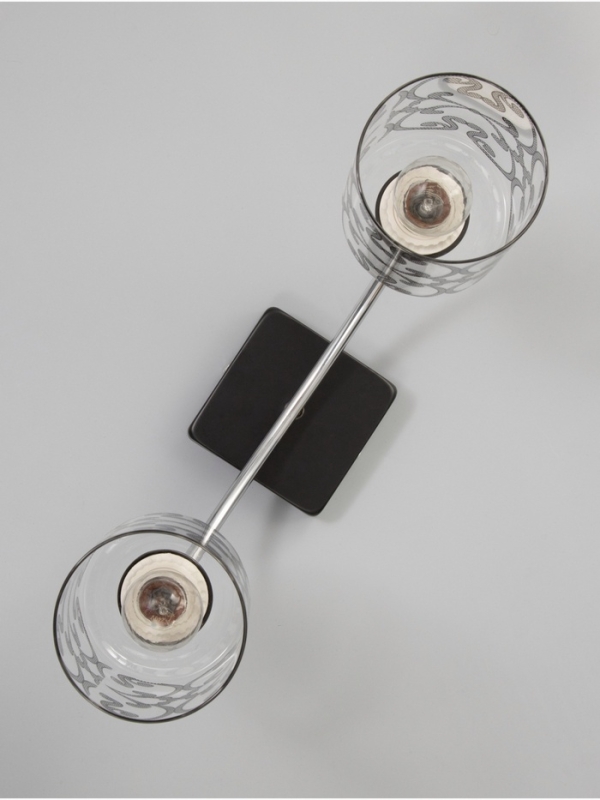 Люстра 1111/2CR E27 40Вт хром 35х10х28 см BayerLux