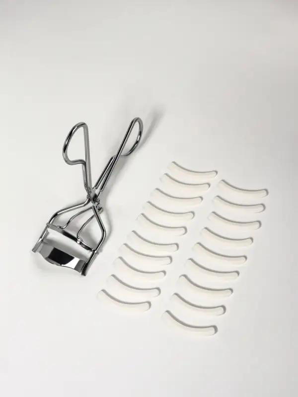 Сменные резинки к щипцам для ресниц, набор - 20 шт., белые