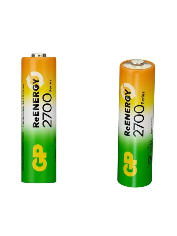 Аккумулятор GP, Ni-Mh, AA, HR6-4BL, 1.2В, 2700 мАч, блистер, 4 шт.