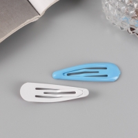 Невидимка для волос "Флора" (набор 8 шт) весна, 5 см, микс