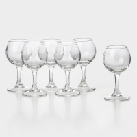 Набор стеклянных рюмок &laquo;Французский ресторанчик&raquo;, 65 мл, 6 шт