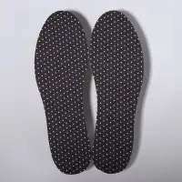 Стельки для обуви, универсальные, р-р RU до 34.5 (р-р Пр-ля до 36), 23 см, пара, чёрные