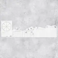 Поздравительная открытка с раскраской &laquo;Слушай своё сердце&raquo;, 12&times;18 см