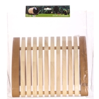 Абажур для бани и сауны "Лофт", деревянный, берёза